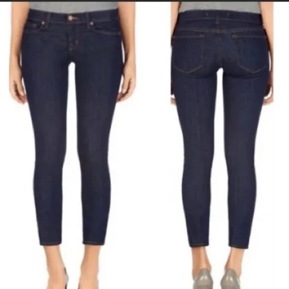 J Brand Capri Starless Jeans Dark Denim size 28